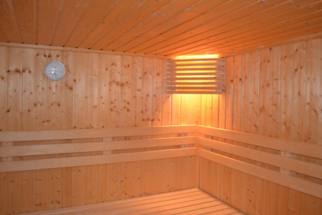 Sauna im Keller