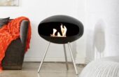Kamin im Zimmer
